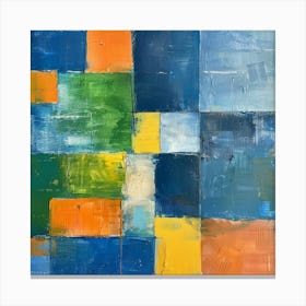 Abstract Squares 11 Canvas Print