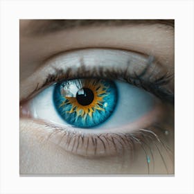 Blue Eye 6 Canvas Print