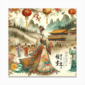 Chinese Birthday 1 Canvas Print