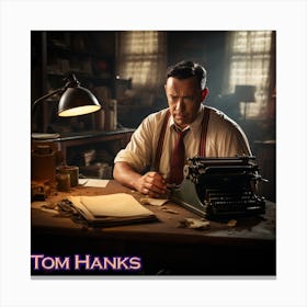 Tom Hanks Canvas Print