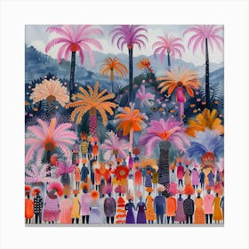 Palm Trees Canvas Print