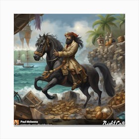 Pirates Of The Caribbean 1 Canvas Print