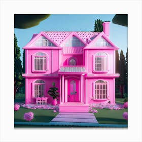 Barbie Dream House (650) Canvas Print