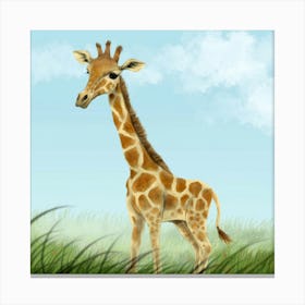 Giraffe 8 Canvas Print