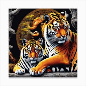 Tigers Canvas Print