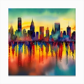 New York City Skyline Canvas Print