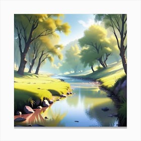 Landscape Painting 174 Canvas Print