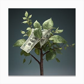 Money Tree Canvas Print