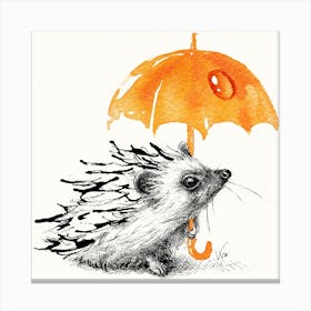 Today’s Rain Is Tomorrow’s Whisky Square Canvas Print