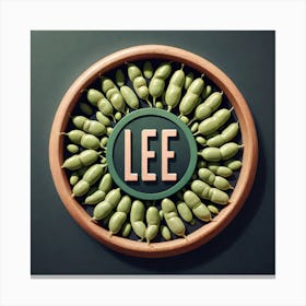 Legumes As A Logo (10) Canvas Print