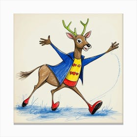 Reindeer 2 Canvas Print