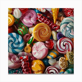Candy Candy Canvas Print