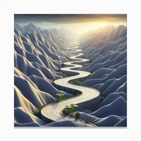 Road To The Future Canvas Print