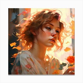 Figurative Art Characterized By Its Representation Of The Human Form Canvas Print