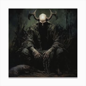 Demon Belphegor2 Canvas Print