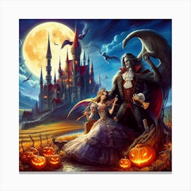 Dracula Canvas Print