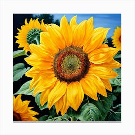 Sunflowers 2 Canvas Print