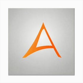 Letter A Canvas Print