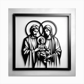 Holy Family Canvas Print