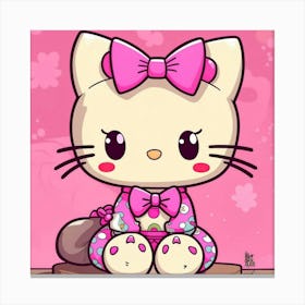 Hello Kitty Canvas Print