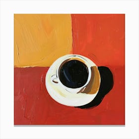 Coffee Cup Canvas Print