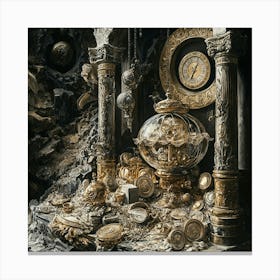 Clocks Canvas Print