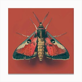 Moth illustration 4 Canvas Print