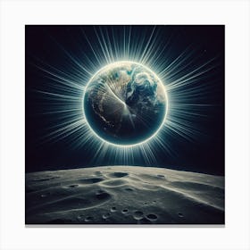 Earth From Space 4 Canvas Print