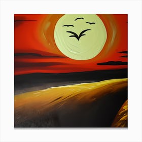 Eerie Night Canvas Print