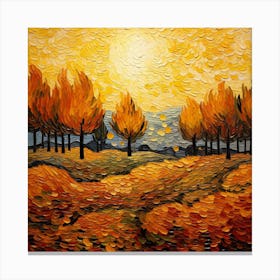 Autumn Trees 9 Canvas Print