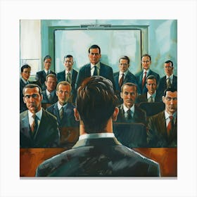 Courtroom Canvas Print