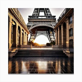 Eiffel Tower 9 Canvas Print