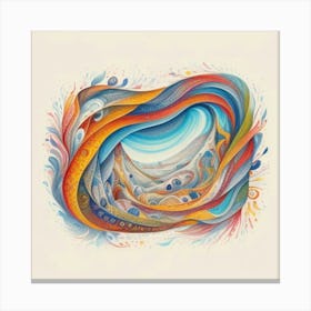 Rainbow Of Colors Canvas Print