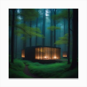 Mystical Forest Retreat 7 Canvas Print