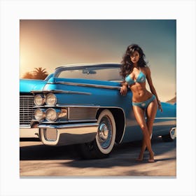 Cadillac 2 Canvas Print