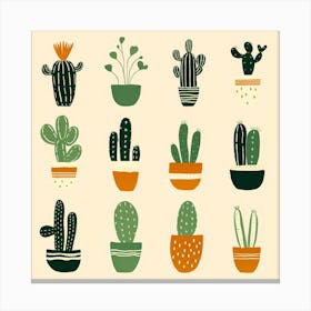 Cactus 38 Canvas Print