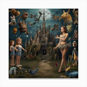 Fairytale Castle Canvas Print