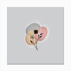 Flower Painting Canvas Print