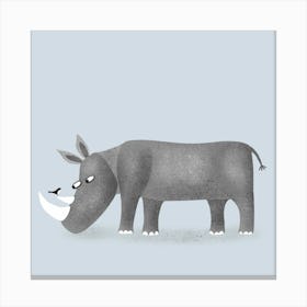 Rhino or Rhinoceros Canvas Print