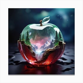 Apple In The Forest 2 Canvas Print