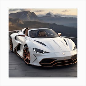 Lamborghini Aventador Canvas Print