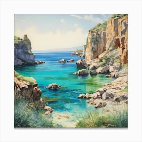 Mediterranean Melodies Canvas Print