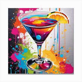 Cocktail Martini 1 Canvas Print