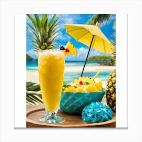 Tropical Dreamscape Canvas Print