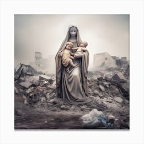 Virgin Mary Canvas Print