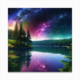 Galaxy Wallpaper 32 Canvas Print