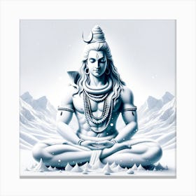 Lord Shiva 20 Canvas Print