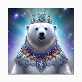 Polar Bear 8 Canvas Print