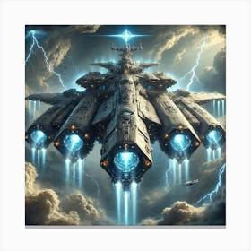 Stormlord Command Cruiser Canvas Print