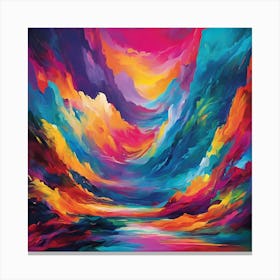 Abstract Painting 3 1 Canvas Print